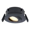 Napels LED inbouwspot Extra Plat (39mm) - 360° Kantelbaar - 8 Watt 570 Lumen - Dimbaar - IP65 Waterdicht voor Badkamer