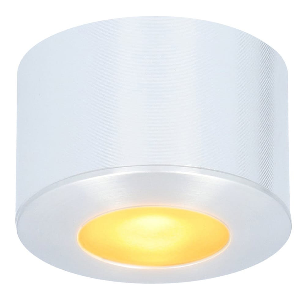 Navarra Mini LED Opbouwspot - 12 Volt 3 Watt 200 lumen - Dimbaar - Plat 21.5mm - 2700K - IP44 waterdicht - Aluminium | HOFTRONIC