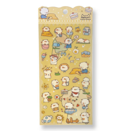 Nekoni Cow Stickers | -
