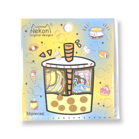 Nekoni Zeehond Boba Stickerzakje | -