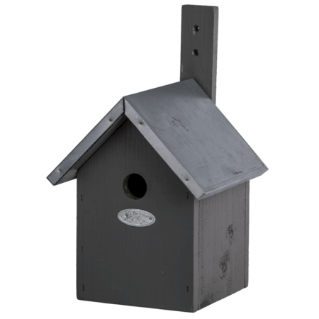 Nestkastje Pimpelmees Grijs / zwart - Esschert Design | Esschert Design