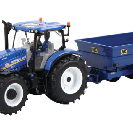New Holland T6.175 met NC trailer van Britains - schaal 1:32 | Britains