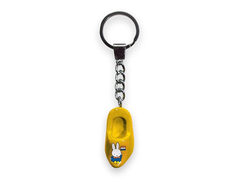 Nijntje Sleutelhanger 1 klomp 4cm geel | Nijntje