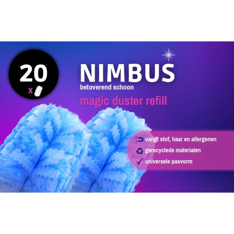 Nimbus Magic Duster Navulling 20 Stuks | Nimbus