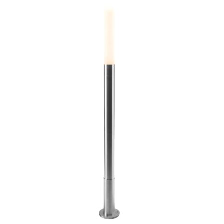 Nodin LED Sokkellamp - 2.6 Watt - 200 Lumen - 12V - 3000K warm wit - Staande Buitenlamp - Padverlichting - IP44 Waterdicht - RVS | Lightpro