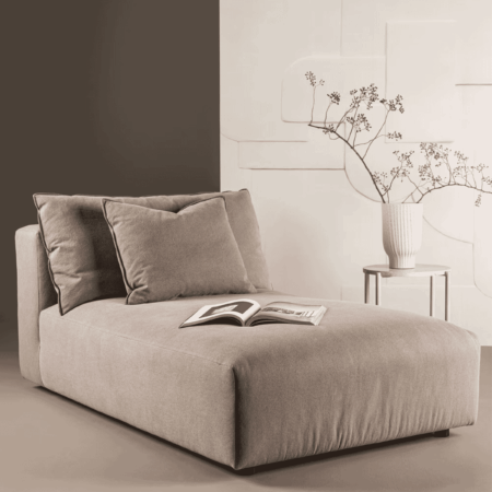 Nohr Daybed Booth Linnen - Bruin | Nohr