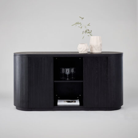 Nohr Dressoir Elouise 160cm - Zwart | Nohr