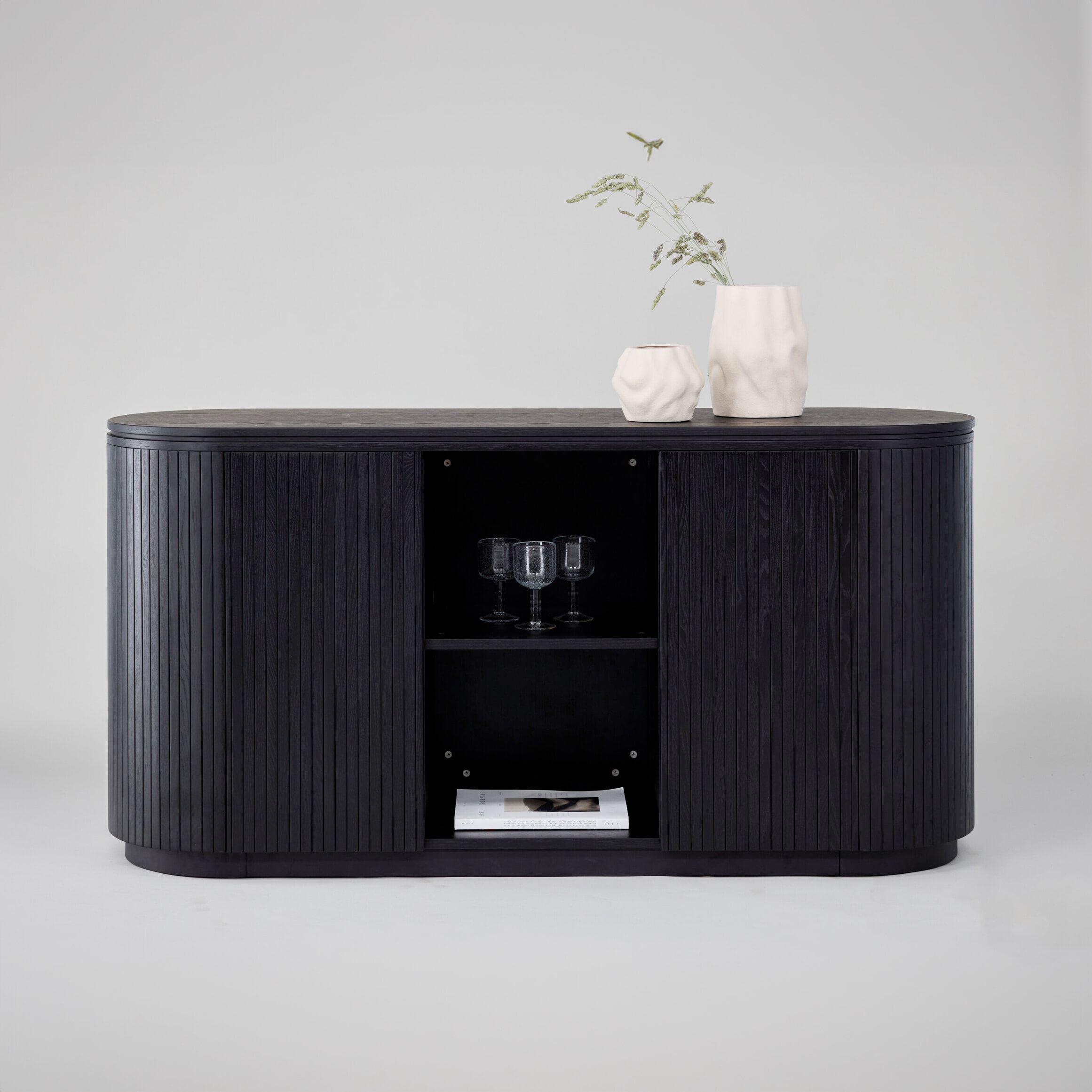 Nohr Dressoir Elouise 160cm - Zwart | Nohr