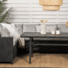 Nohr Loungeset 'Charnell' kleur Grijs/Zwart | Nohr