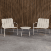Nohr Loungeset Travian Met 2 stoelen en tafel - Beige | Nohr