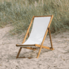 Nohr Loungestoel Trevis Acaciahout - Beige | Nohr