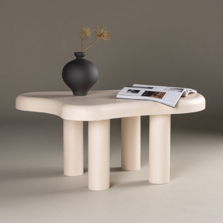 Nohr Organische Salontafel Trene 100 x 71cm - Wit | Nohr