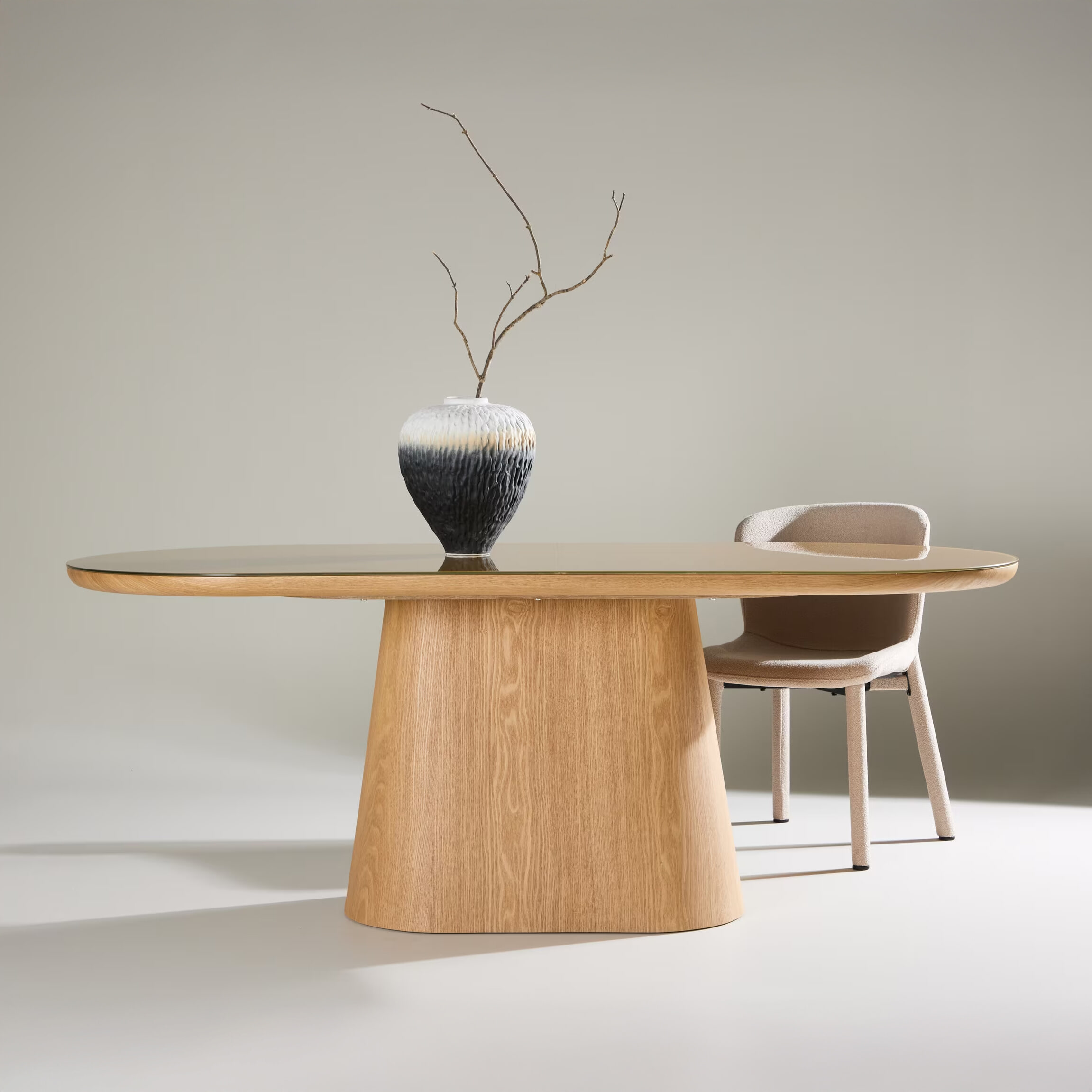 Nohr Ovale Eettafel Nateshia MDF
