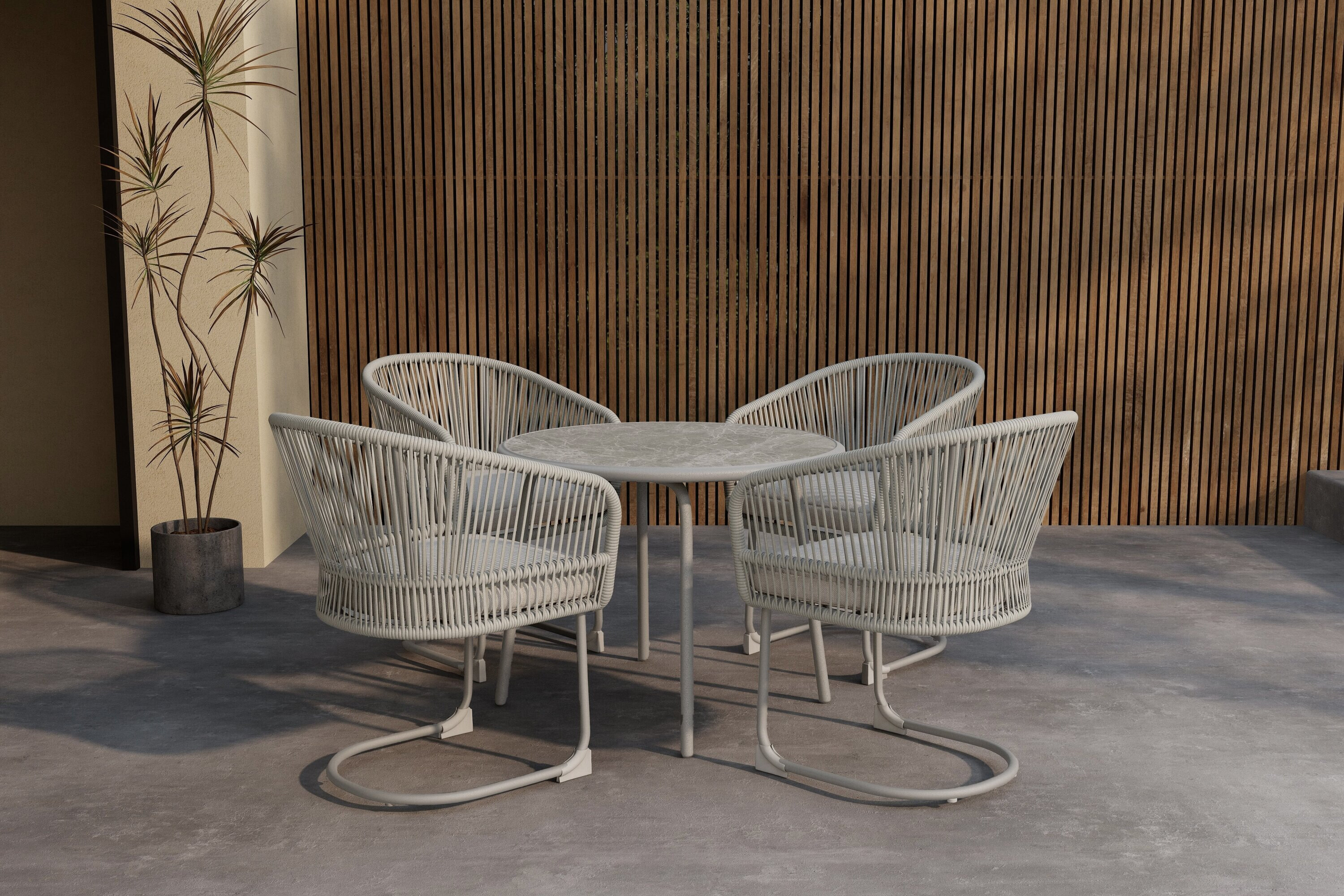 Nohr Tuinset Jaymeson Met tuintafel en stoelen