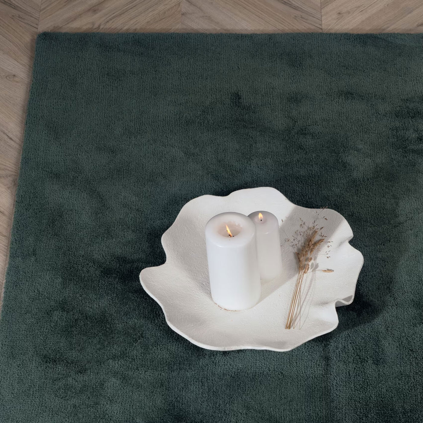Nohr Vloerkleed Les 200 x 300cm - Groen | Nohr