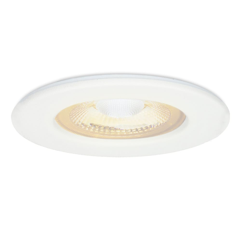 Nola LED inbouwspot - Lage inbouwdiepte (49mm) - 5 Watt 450 lumen - 2700K warm wit - Dimbaar - Rond - IP65 waterdicht voor binnen