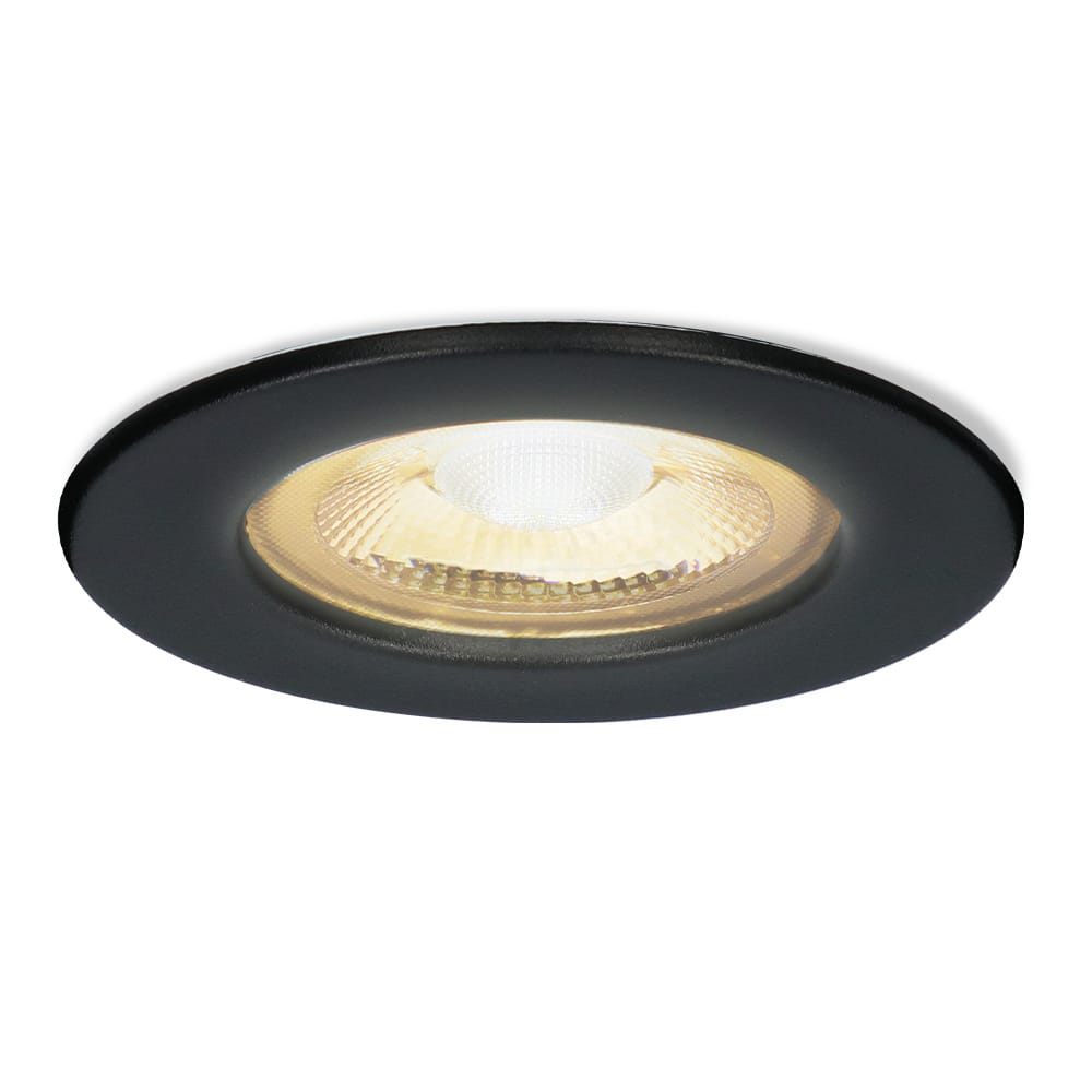 Nola LED inbouwspot - Lage inbouwdiepte (49mm) - 5 Watt 450 lumen - 2700K warm wit - Dimbaar - Rond - IP65 waterdicht voor binnen