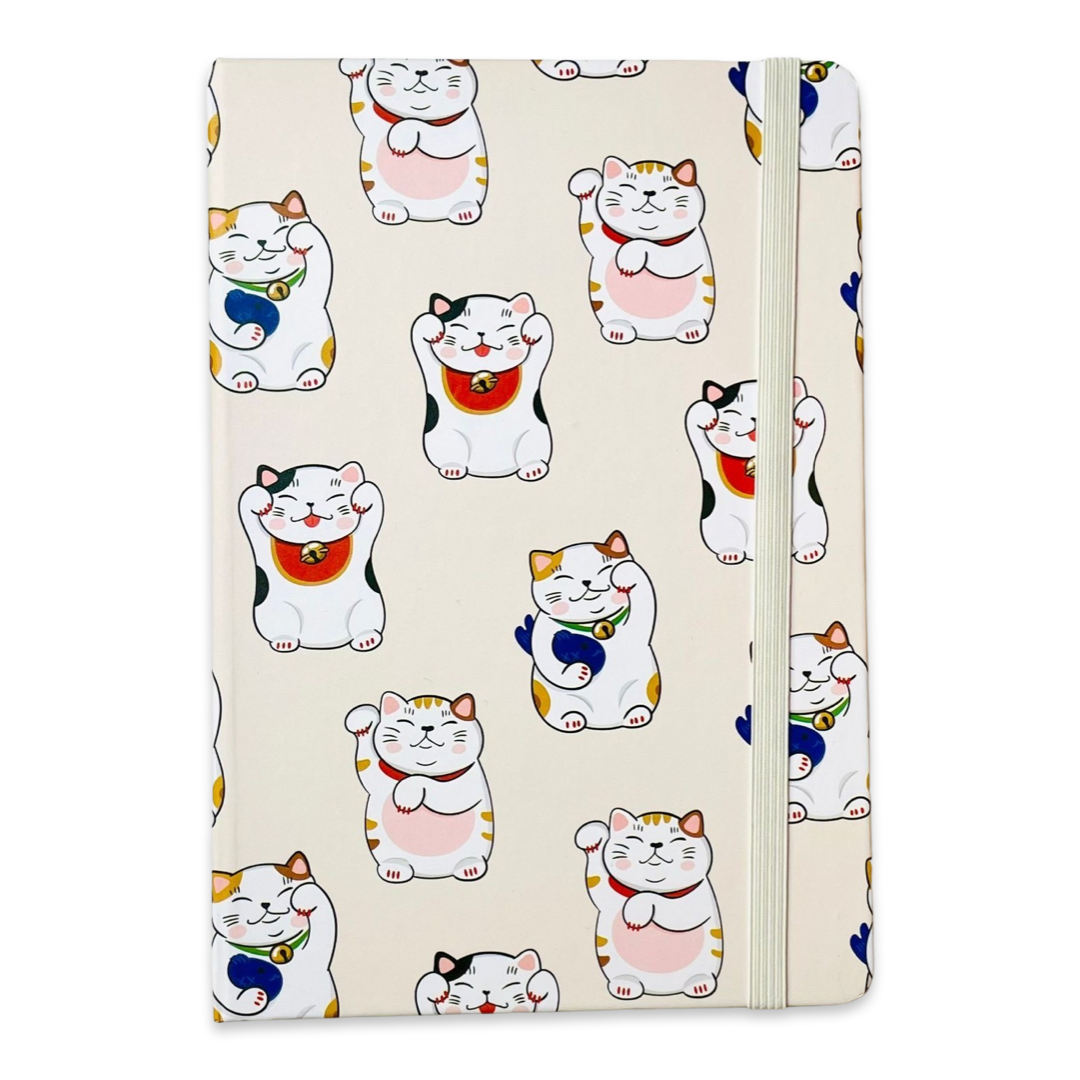 Notebook Hardcover A5 - Lucky Cat | Kenji