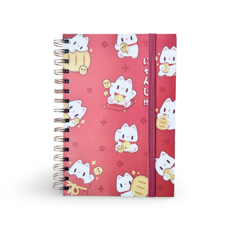 Notebook Hardcover Ring A5 - KLAND NYAN - JI | Kenji