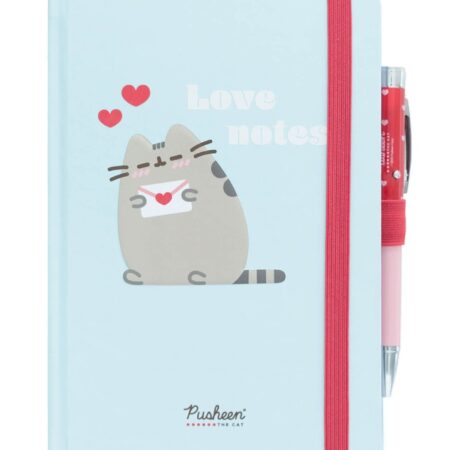 Notitieboek A5 met projectorpen | Pusheen