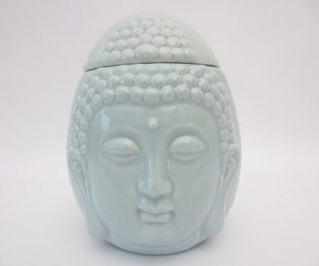 Oliebrander Boeddhahoofd licht blauw | Dragon Euro Trade
