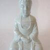 Oliebrander mediterende Boeddha licht blauw | Dragon Euro Trade