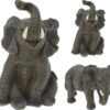 Olifant Beeld 15cm Poly Cementkleur |
