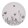 Onderbord Beige kunststof Bloemen | Clayre&Eef