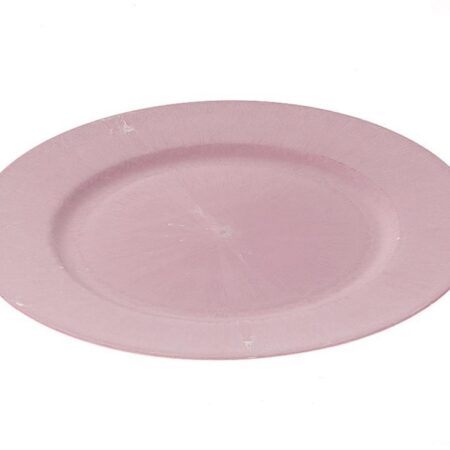 Onderbord Melamine dia33x2cm roze | HBX Natural Living