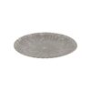 Onderbord Melamine ribbel 33cm bruin | HBX natural living