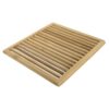 Onderzetter 20X20cm Bamboe Ribbel |