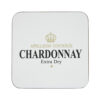 Onderzetter Chardonnay wit