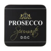 Onderzetter Prosecco zwart