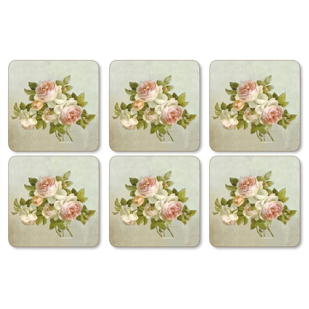 Onderzetter antique roses