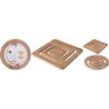 Onderzetter bamboe 20x20cm | Excellent Houseware