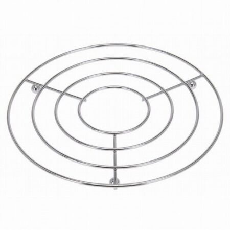 Onderzetter chroom 20cm |