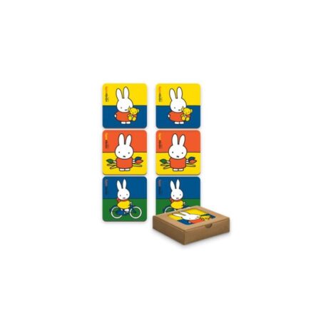 Onderzetters Nijntje colors 6 stuks | Nijntje