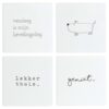Onderzetters Wandtegels 10 X 10 Cm Set Van 4 |