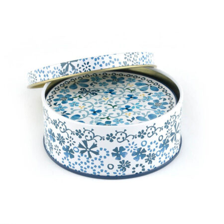Onderzetters in blik Indigo Lace | Bunzlau Castle
