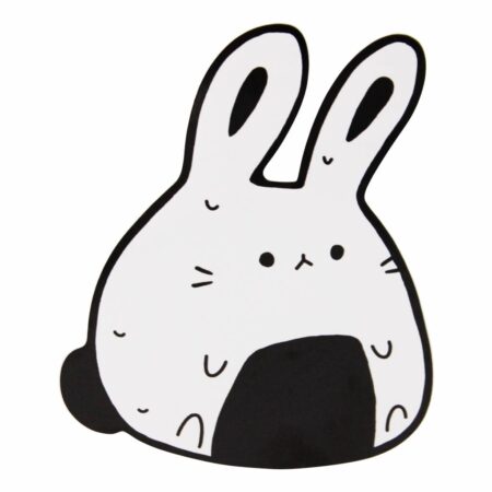 Onigiri Bunny - sticker | Frilly Pops