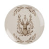 Ontbijtbord Beige Bruin Hert | Clayre&Eef