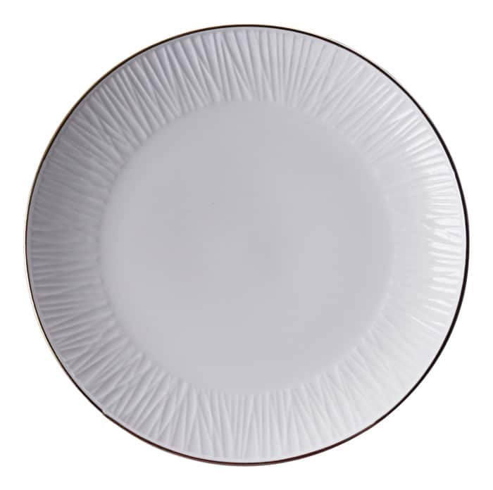 Ontbijtbord - Tokyo Design Studio - Nippon White - Lijnen - 19cm | Tokyo Design Studio