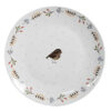 Ontbijtbord Wit Keramiek Vogel | Clayre&Eef