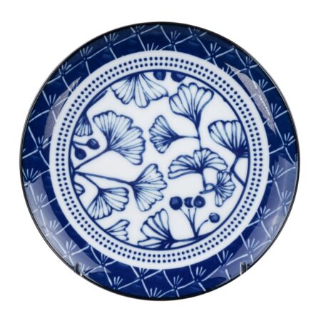 Ontbijtbord ginkgo patroon - Tokyo Design Studio - Flora Japonica - 20.6 x 2.2cm | Tokyo Design Studio
