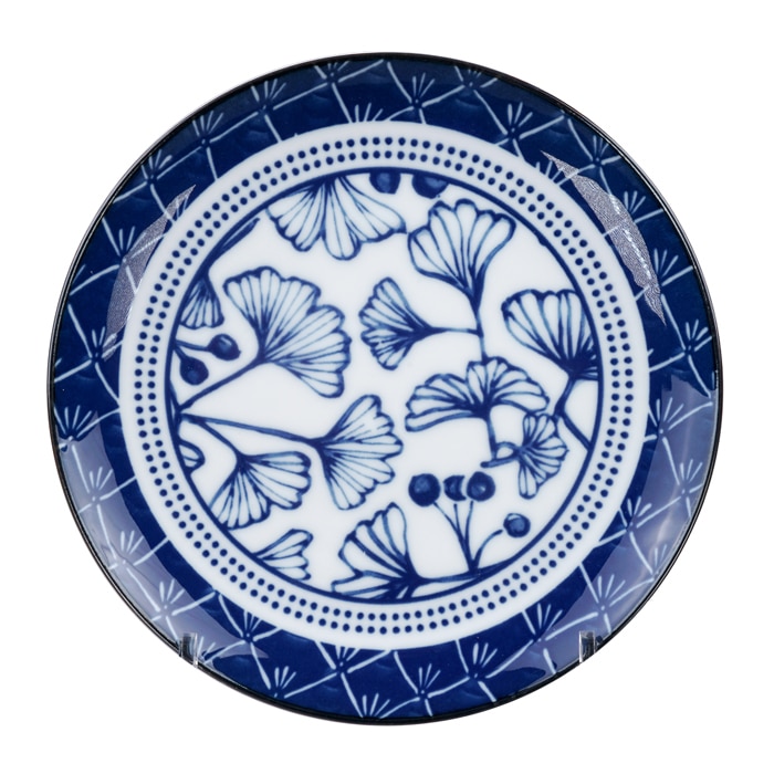 Ontbijtbord ginkgo patroon - Tokyo Design Studio - Flora Japonica - 20.6 x 2.2cm | Tokyo Design Studio