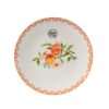 Ontbijtbord perzik porselein Ø20cm | Decoris