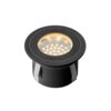 Onyx 60 LED Grondspot - 1 Watt - 5 Lumen - 2700K warm wit - 12V - Tuinspot - IP67 Waterdicht - Vlonderspot - Rond - Antraciet | Lightpro
