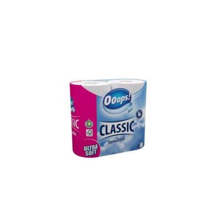 Ooops! Sensitive toiletpapier 4 rol | Ooops!