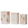 Opbergblik 3-delig H18.5cm multi | Decoris