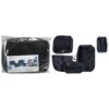 Opbergtas Voor Koffer Set 4 stuks Zwart |